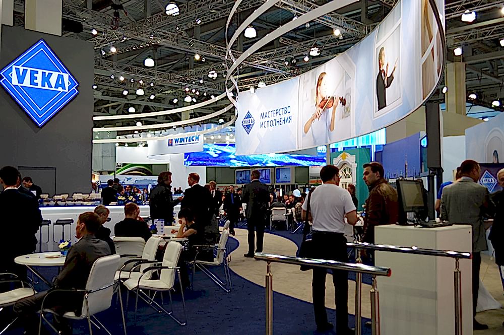 Выставочный павильон торговой марки VEKA, МОСБИЛД 2013